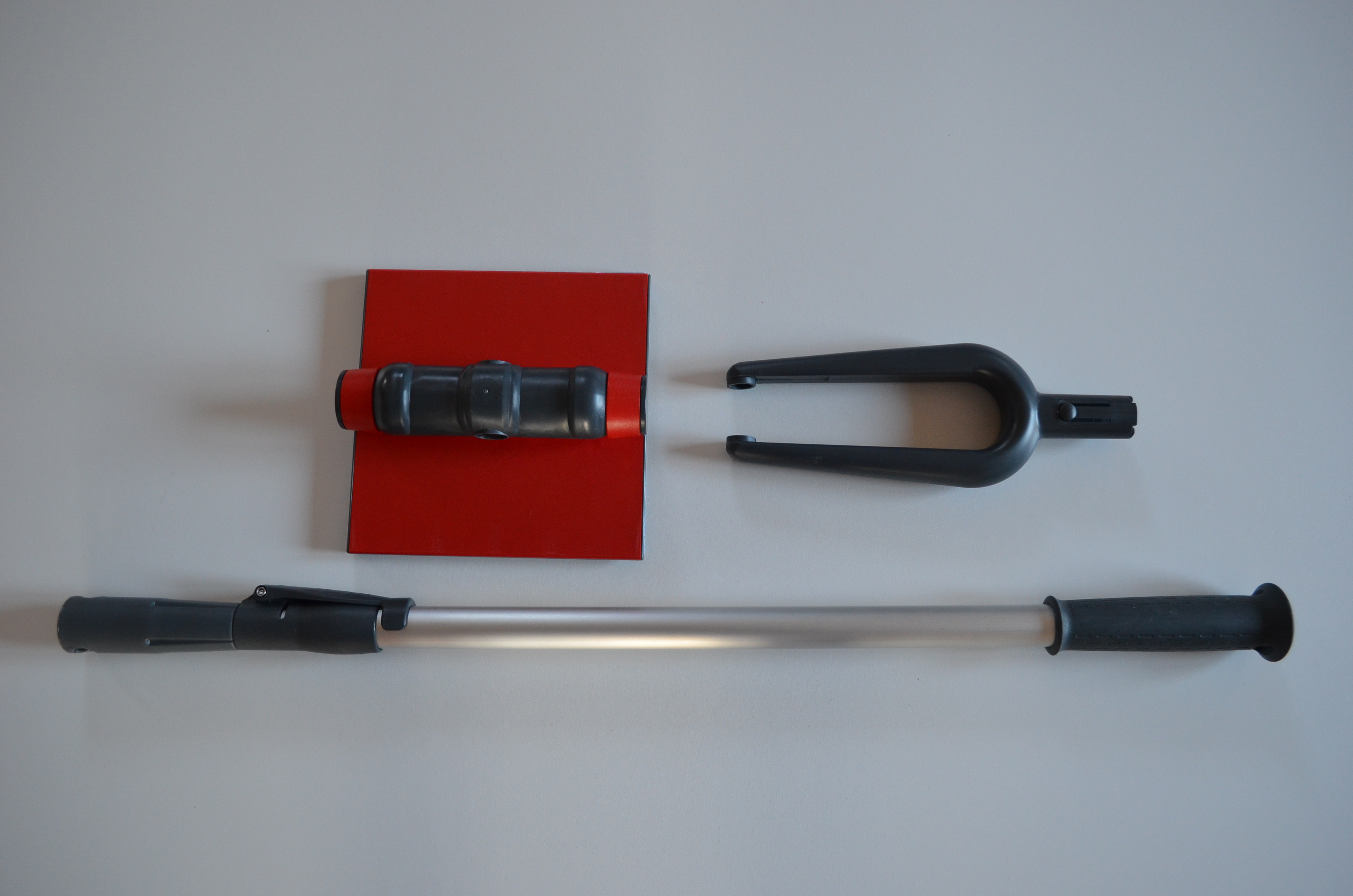 TELESKOPICKÁ TYČ NA BEZPRAŠNÉ BRÚSENIE (2x1m) PLOCHÝ NÁDSTAVEC