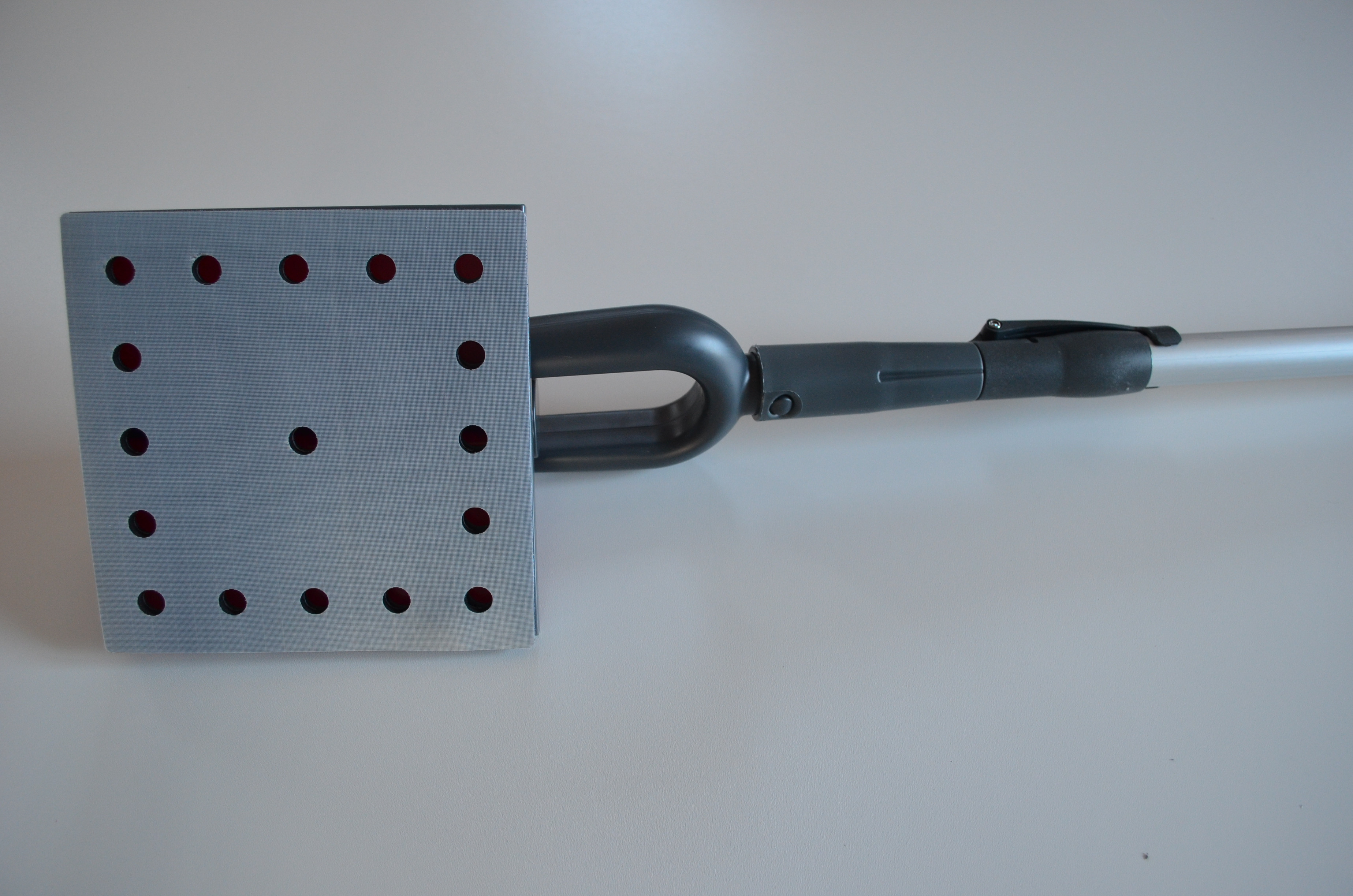 TELESKOPICKÁ TYČ NA BEZPRAŠNÉ BRÚSENIE (2x1m) PLOCHÝ NÁDSTAVEC