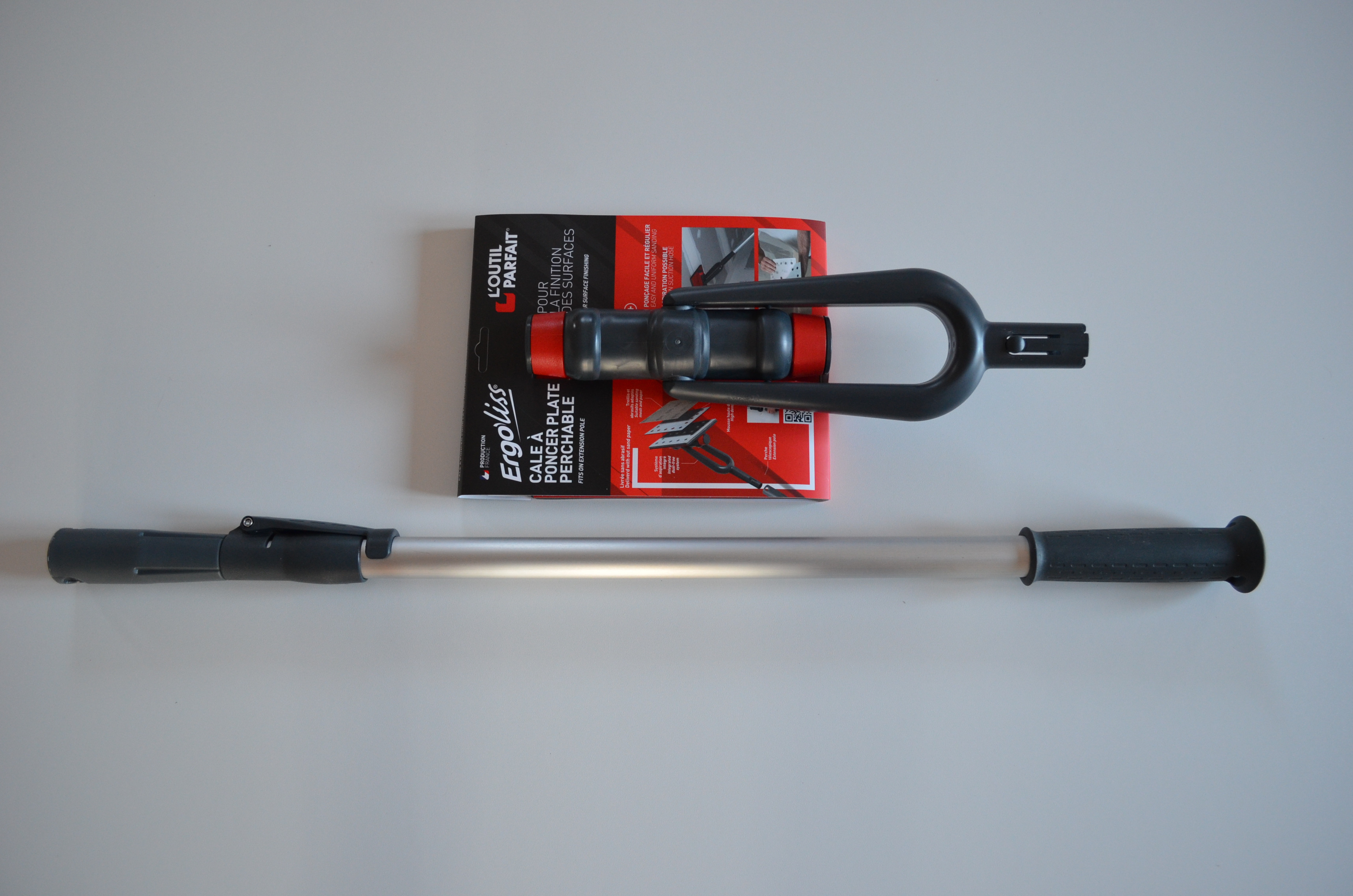 TELESKOPICKÁ TYČ NA BEZPRAŠNÉ BRÚSENIE (2x1m) PLOCHÝ NÁDSTAVEC