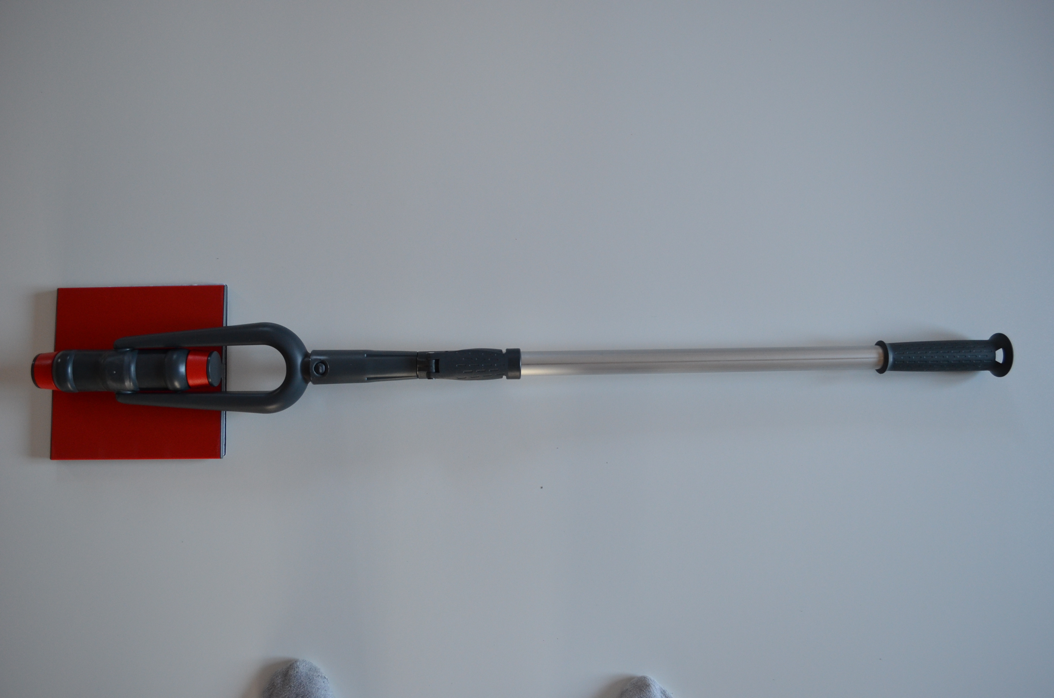 TELESKOPICKÁ TYČ NA BEZPRAŠNÉ BRÚSENIE (2x1m) PLOCHÝ NÁDSTAVEC